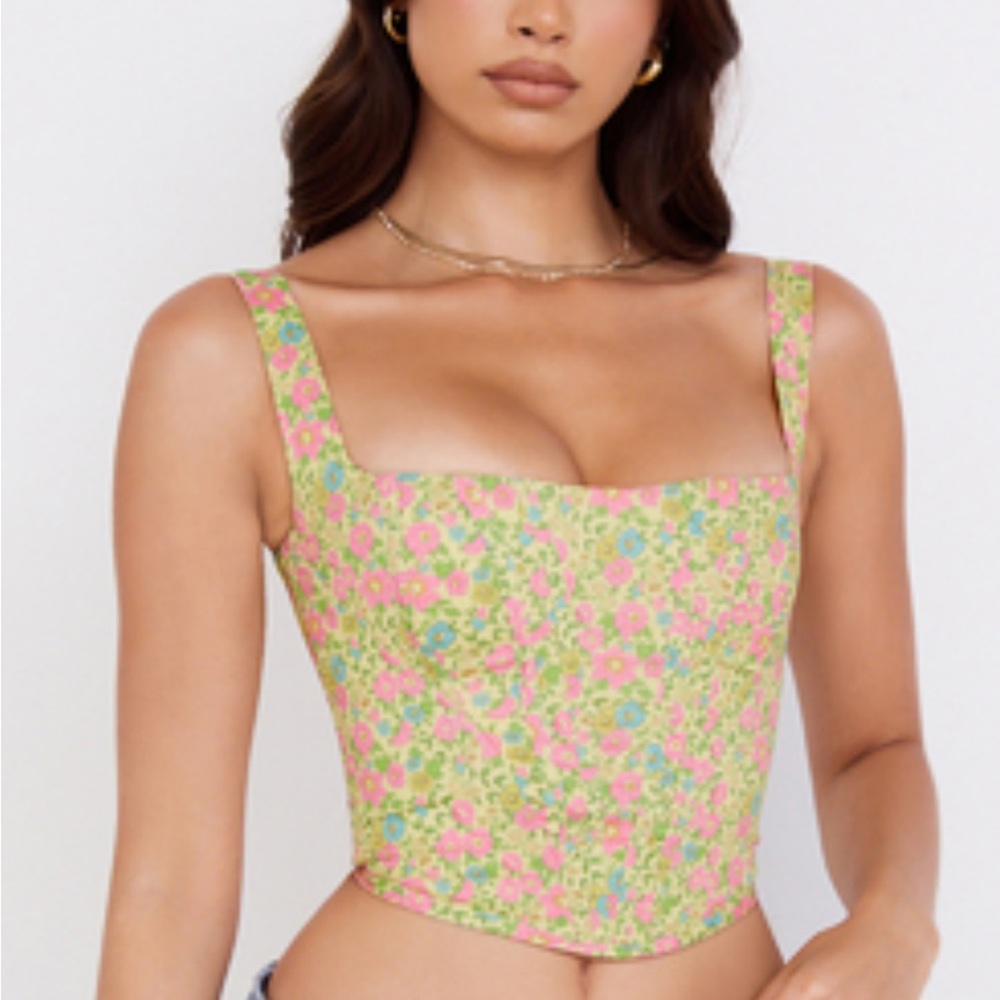 Floral Print Women's Top